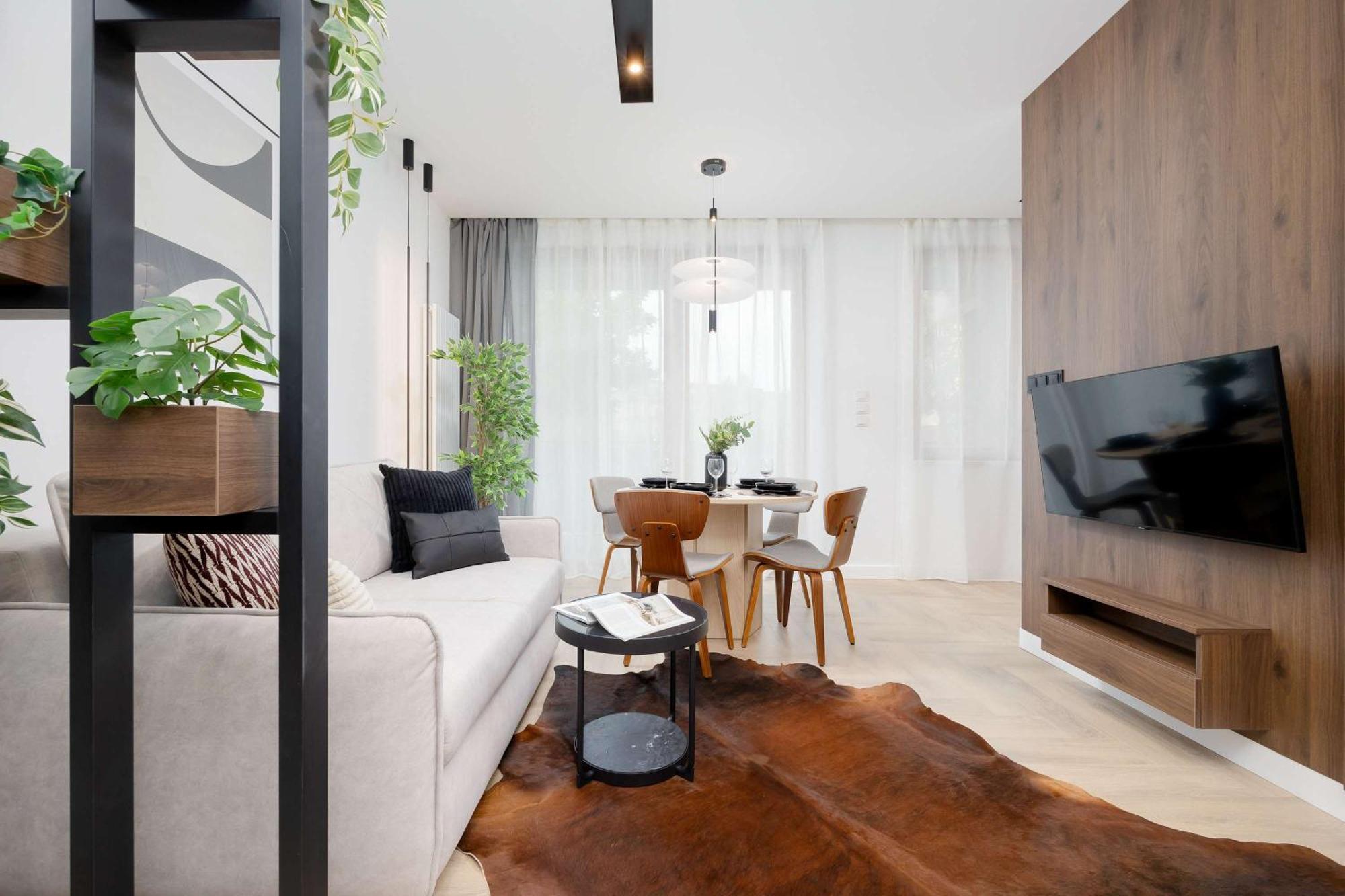 Apartment Sarmacka Wilanow With Parking, Sauna & Gym By Noclegi Renters 바르샤바 외부 사진